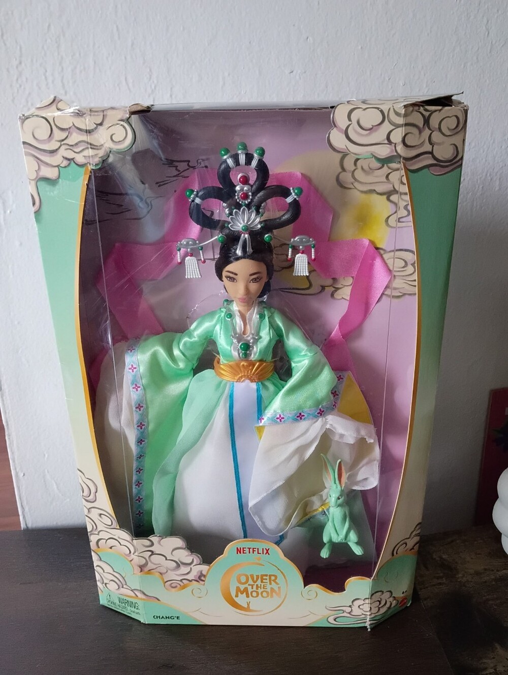 2020 Netflix Over The Moon Chang'E w/ Jade Rabbit Doll NIB